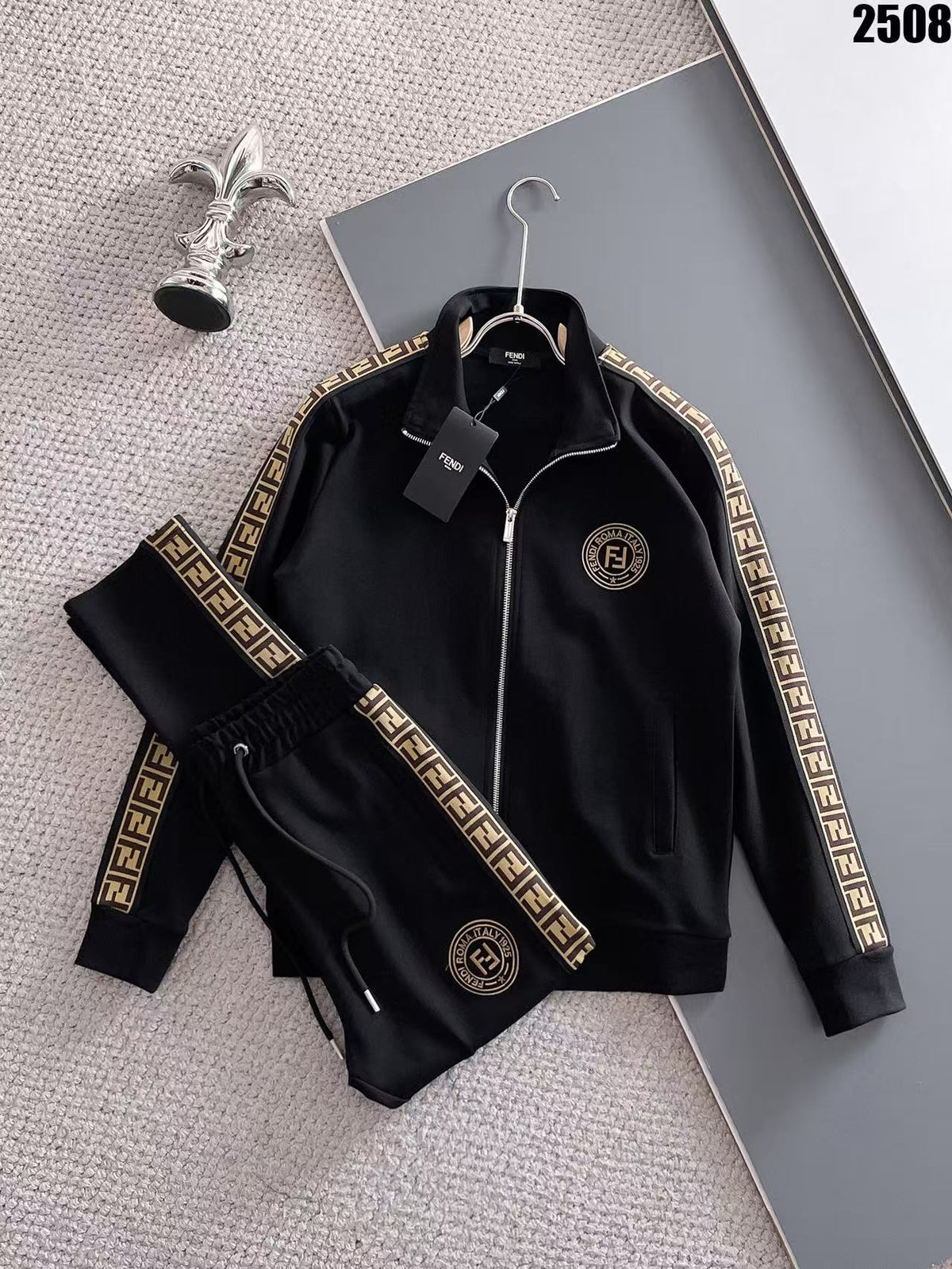 Fall Outfit Set – Stylish Top & Pants Two-Piece Set-1002
