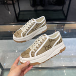 Classic retro preppy board shoes-002