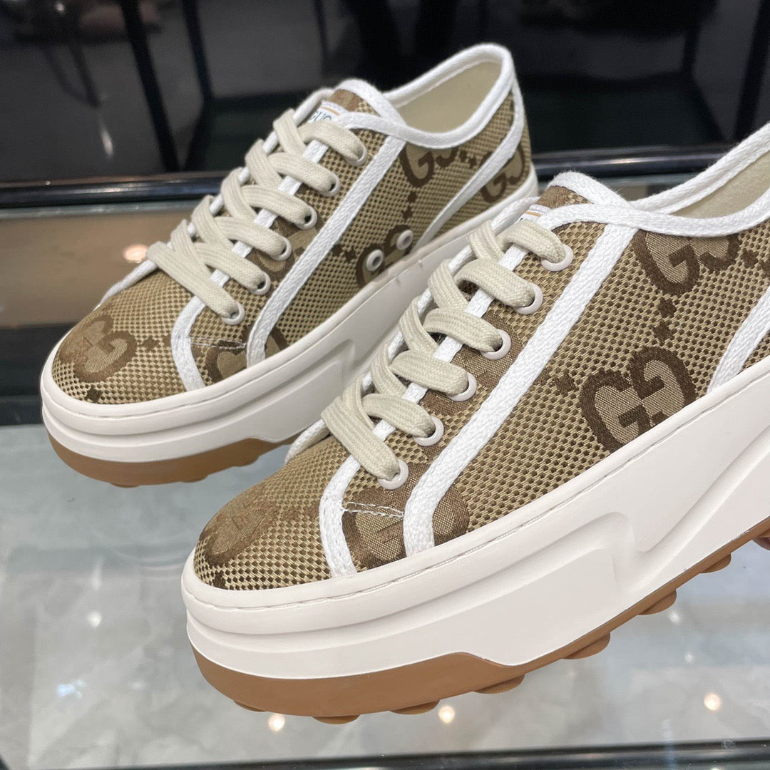 Classic retro preppy board shoes-002