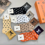 5-Pair Comfort Socks Set (1 BOX)