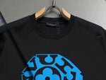 Alphabet Graffiti Splash Ink T shirt-2002