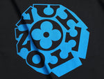 Alphabet Graffiti Splash Ink T shirt-2002