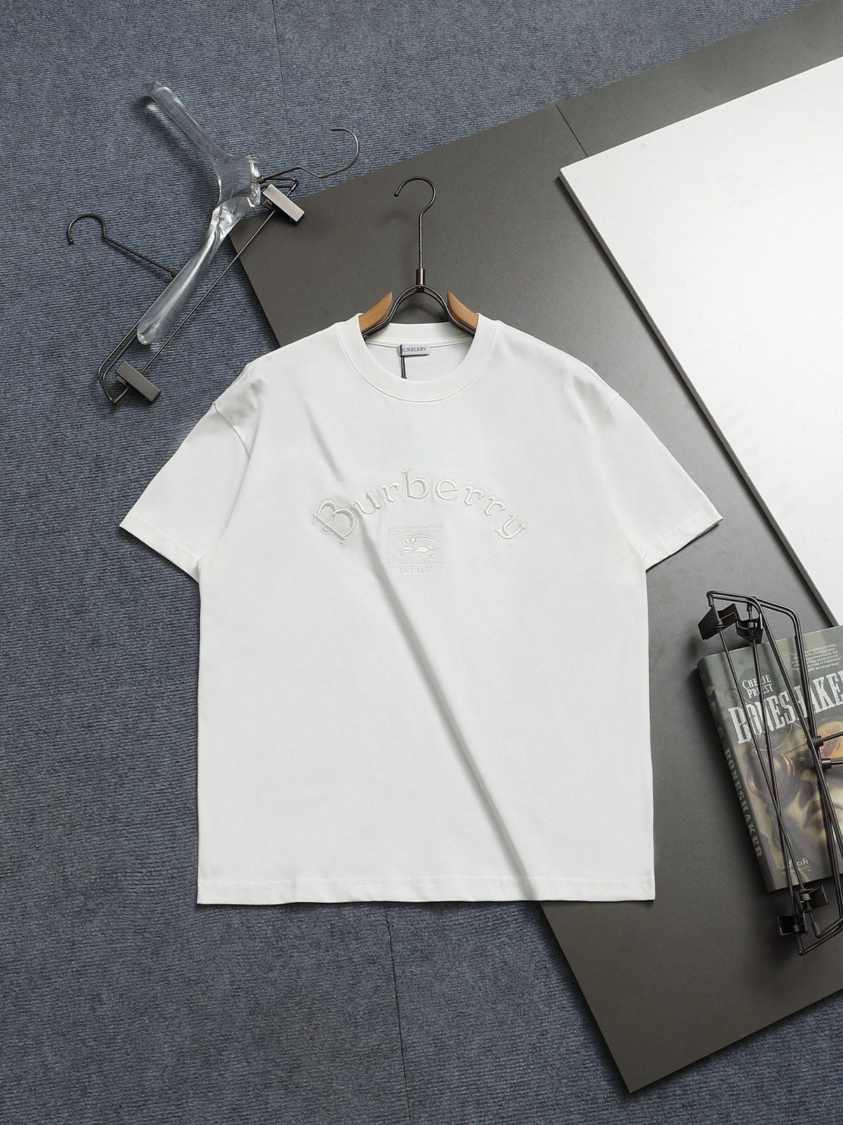 Alphabet Graffiti Splash Ink T shirt-2005