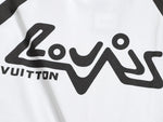Alphabet Graffiti Splash Ink T shirt-2032