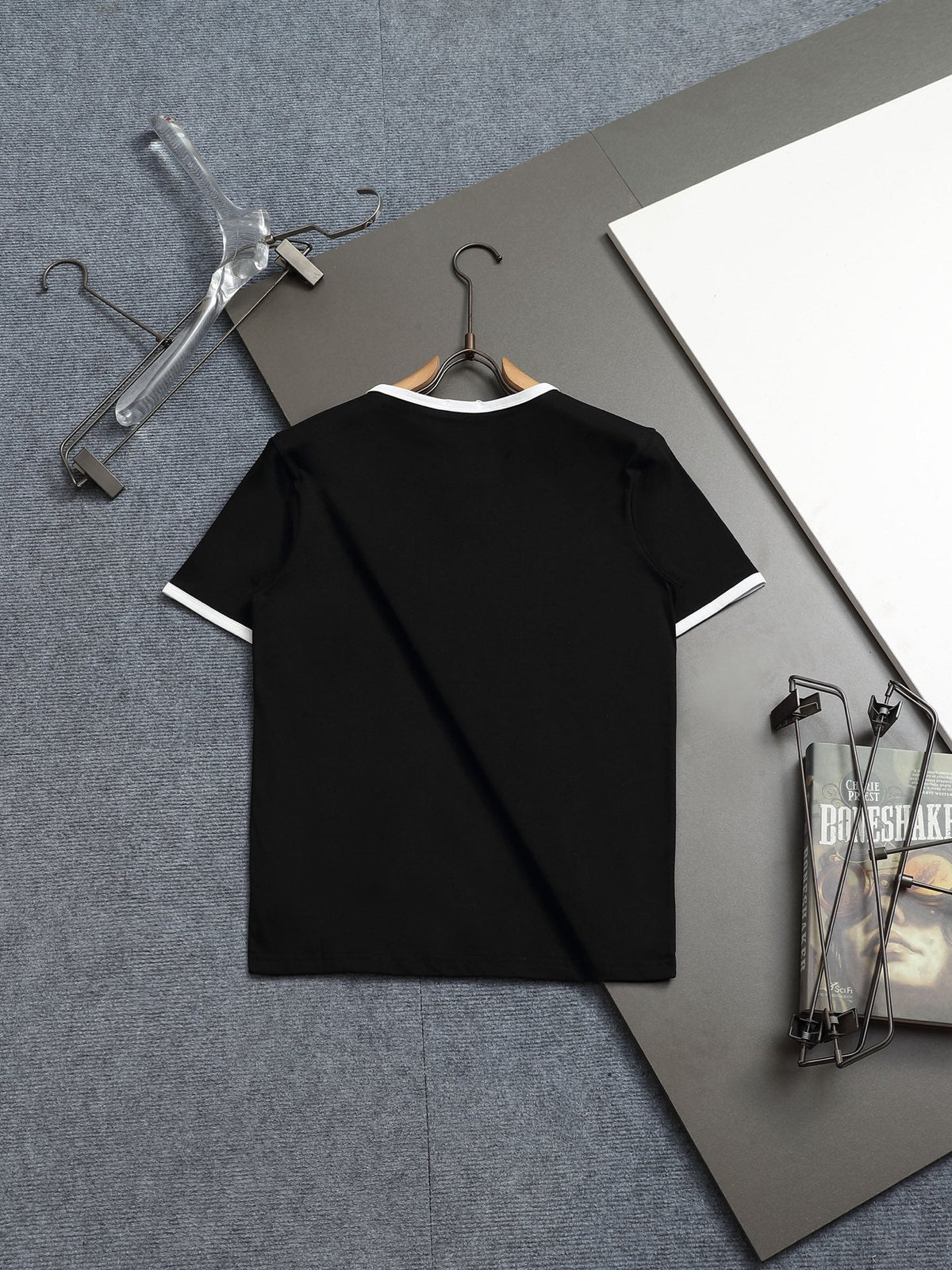 Alphabet Graffiti Splash Ink T shirt-2035