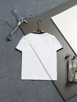 Alphabet Graffiti Splash Ink T shirt-2035