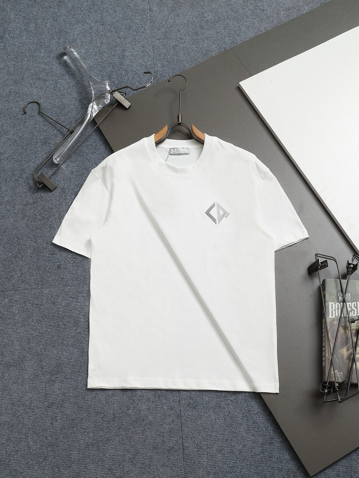 Alphabet Graffiti Splash Ink T shirt-2037