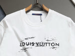 Alphabet Graffiti Splash Ink T shirt-2041