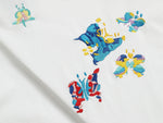 Alphabet Graffiti Splash Ink T shirt-2047