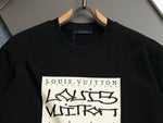 Alphabet Graffiti Splash Ink T shirt-2046