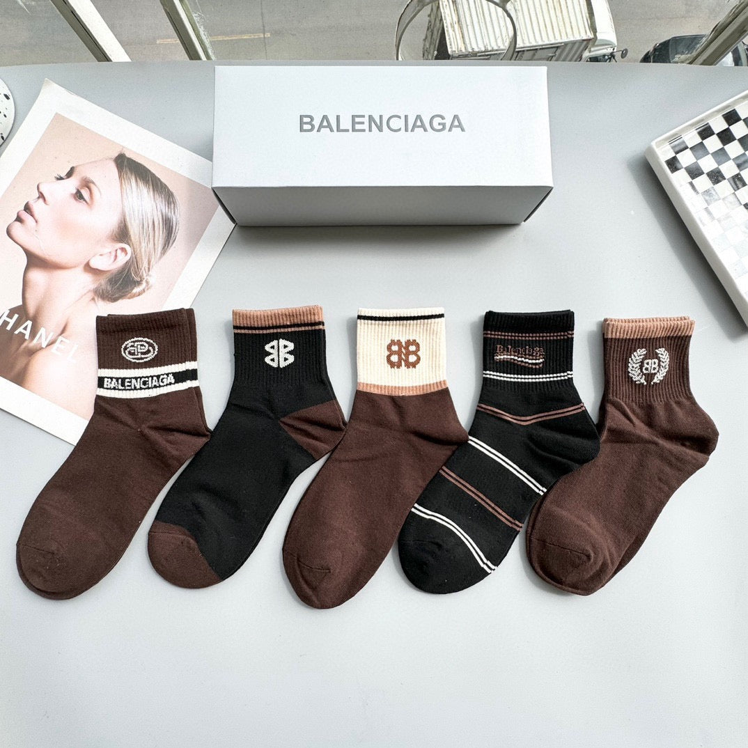 5-Pair Comfort Socks Set (1 BOX)-4