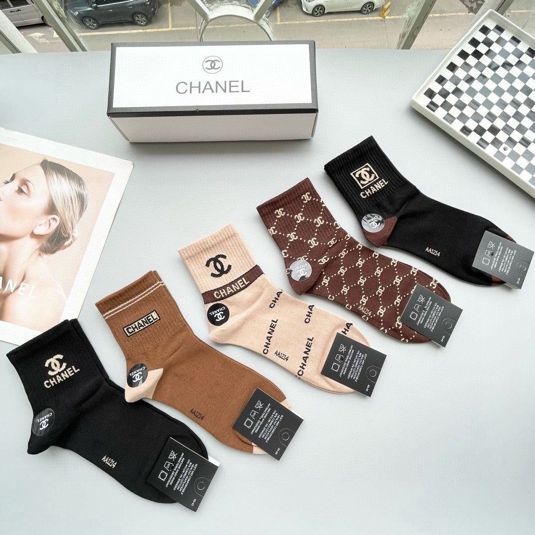 5-Pair Comfort Socks Set (1 BOX)-9