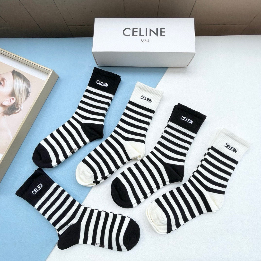5-Pair Comfort Socks Set (1 BOX)-29