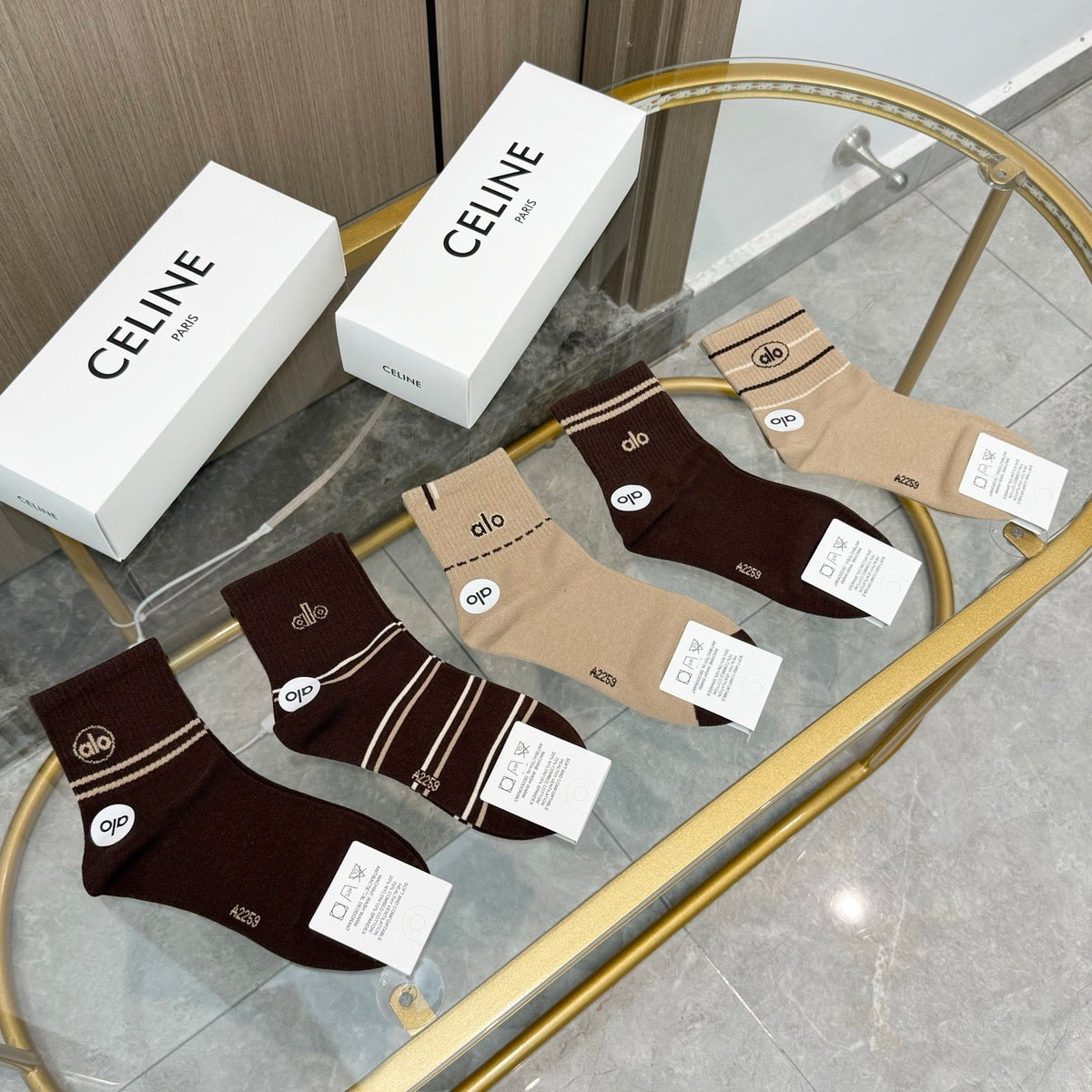 5-Pair Comfort Socks Set (1 BOX)-39