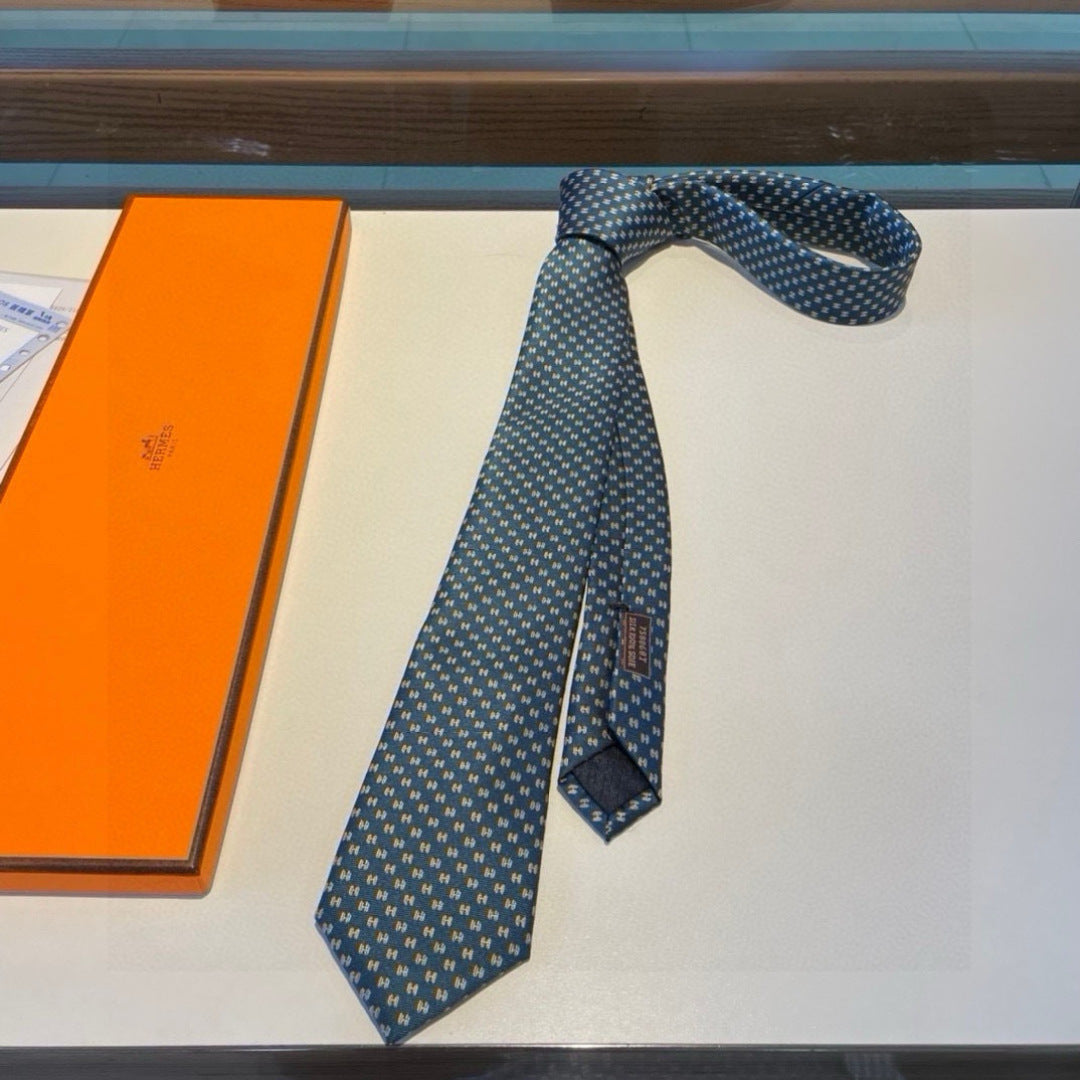Handcrafted Jacquard Tie-19