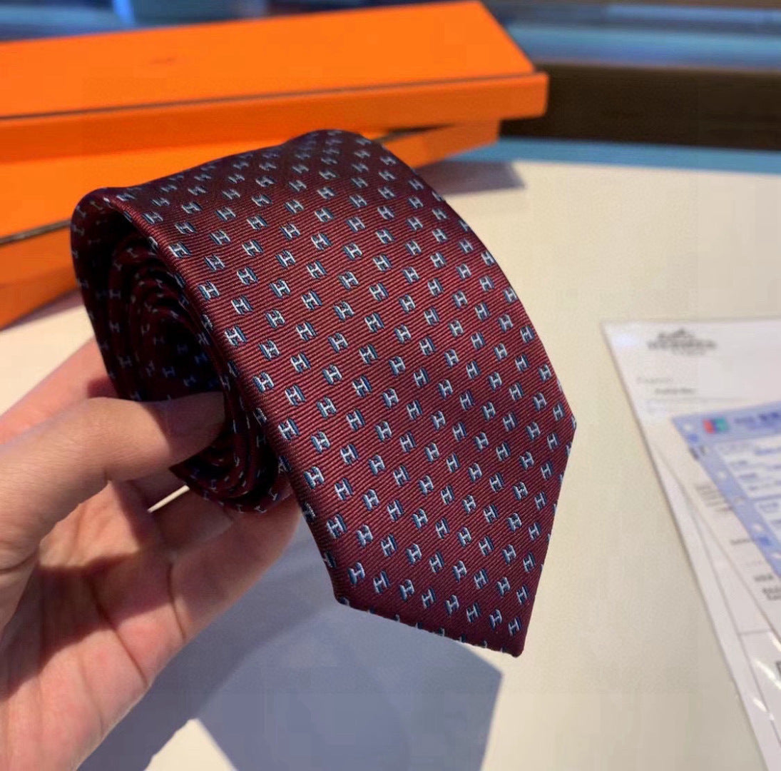 Handcrafted Jacquard Tie-20