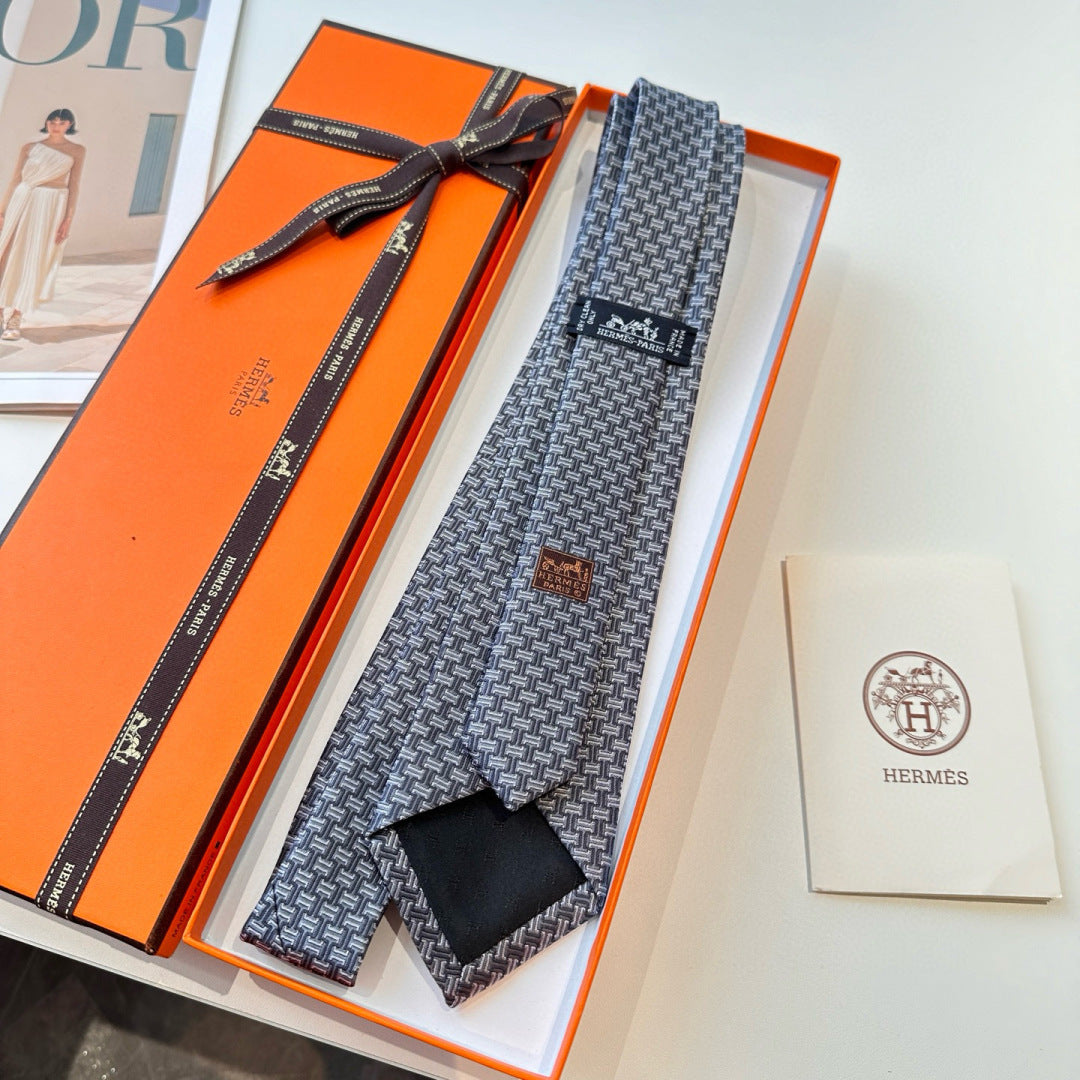 Handcrafted Jacquard Tie-28
