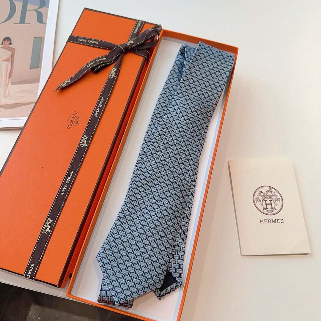 Handcrafted Jacquard Tie-29
