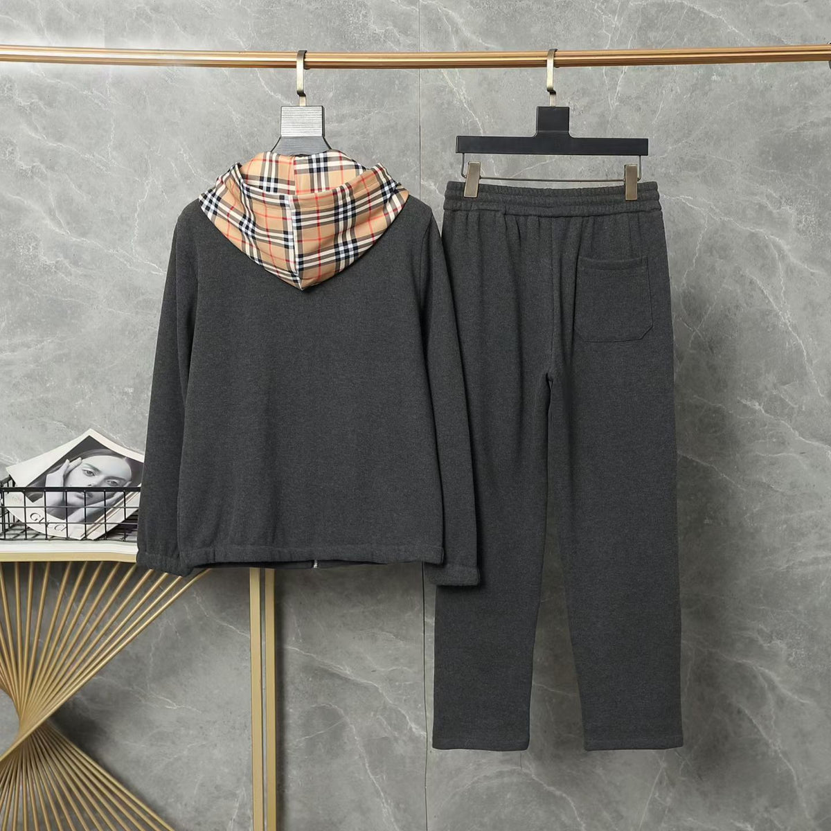 Fall Outfit Set – Stylish Top & Pants Two-Piece Set-1033