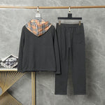 Fall Outfit Set – Stylish Top & Pants Two-Piece Set-1033