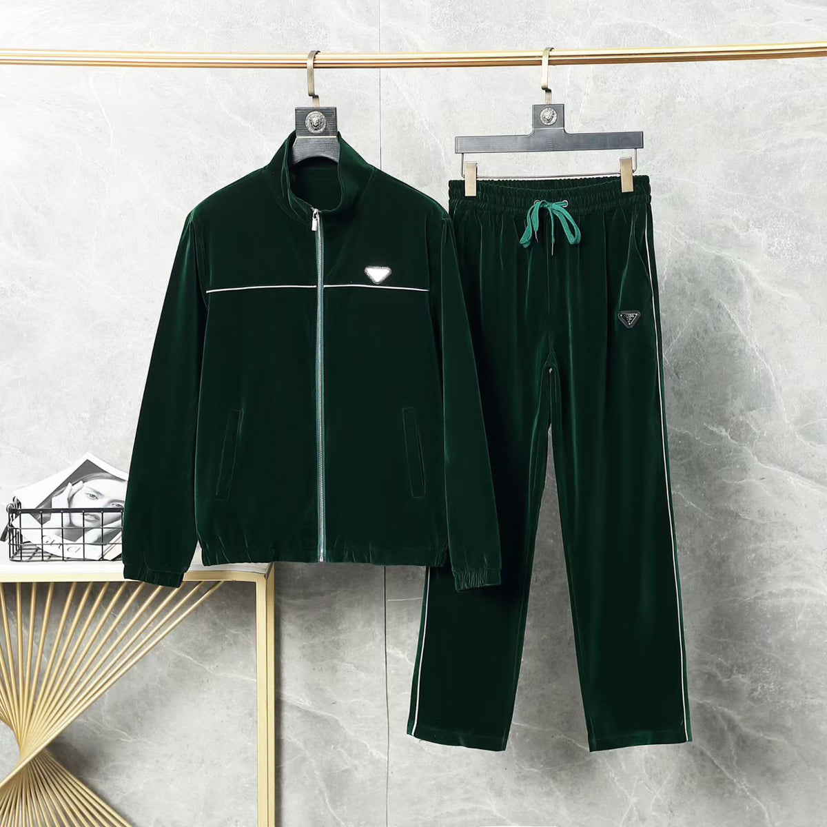 Fall Outfit Set – Stylish Top & Pants Two-Piece Set-1035