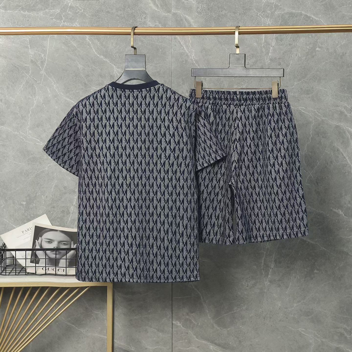Summer Outfit Set | T-Shirt & Shorts 2-Piece Set-1