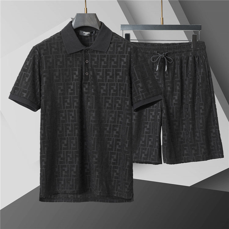 Summer Outfit Set | T-Shirt & Shorts 2-Piece Set-23