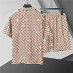 Summer Outfit Set | T-Shirt & Shorts 2-Piece Set-33