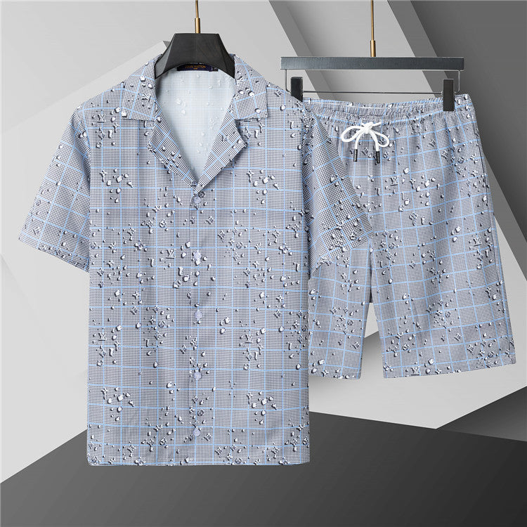 Summer Outfit Set | T-Shirt & Shorts 2-Piece Set-36