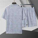 Summer Outfit Set | T-Shirt & Shorts 2-Piece Set-36