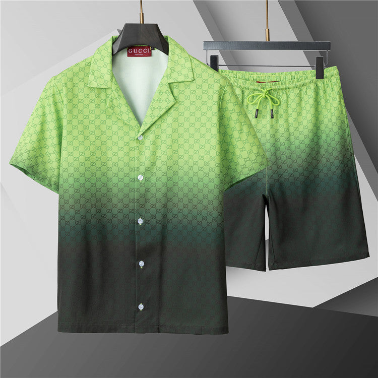 Summer Outfit Set | T-Shirt & Shorts 2-Piece Set-40