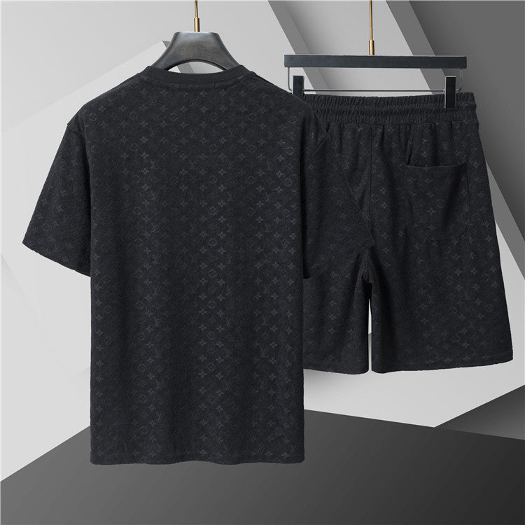 Summer Outfit Set | T-Shirt & Shorts 2-Piece Set-48