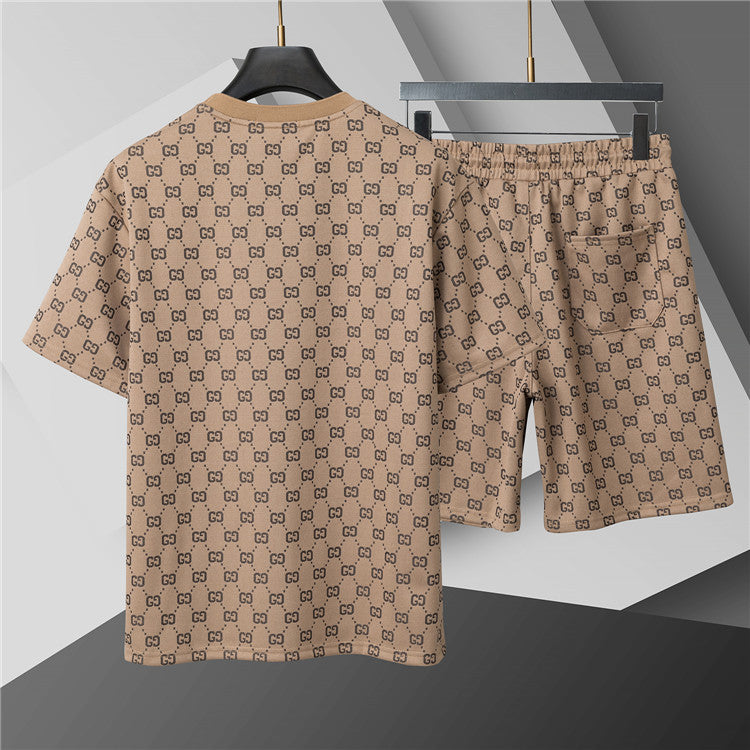 Summer Outfit Set | T-Shirt & Shorts 2-Piece Set-54