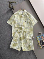 Summer Outfit Set | T-Shirt & Shorts 2-Piece Set-71