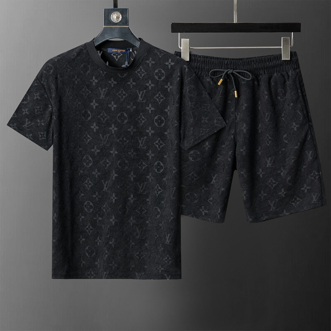 Summer Outfit Set | T-Shirt & Shorts 2-Piece Set-76