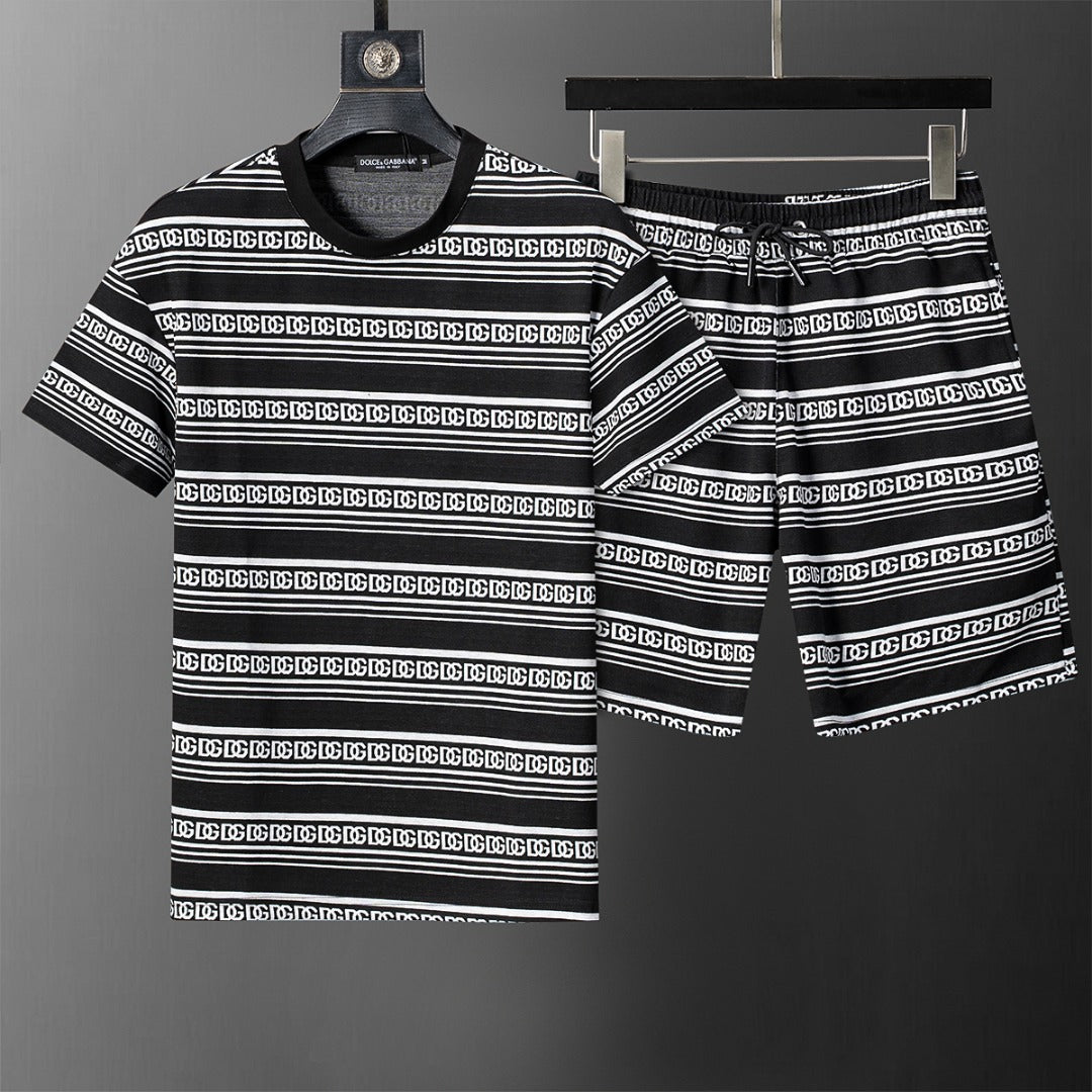 Summer Outfit Set | T-Shirt & Shorts 2-Piece Set-81