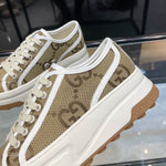 Classic retro preppy board shoes-002