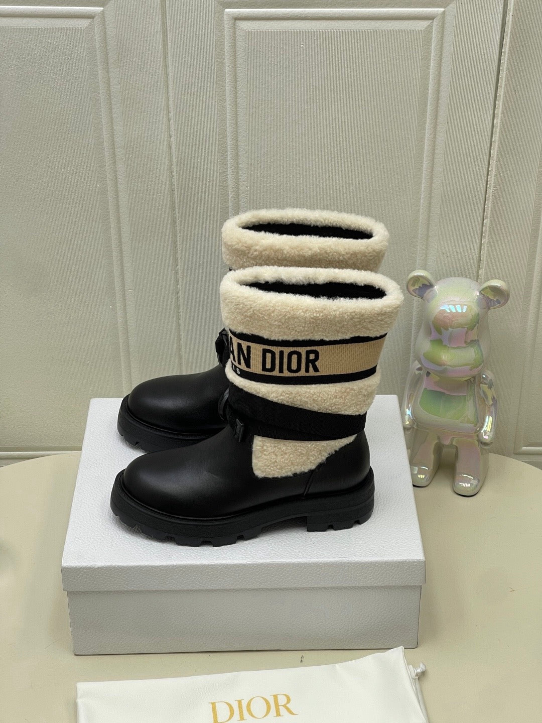 Classic retro preppy board shoes-1003
