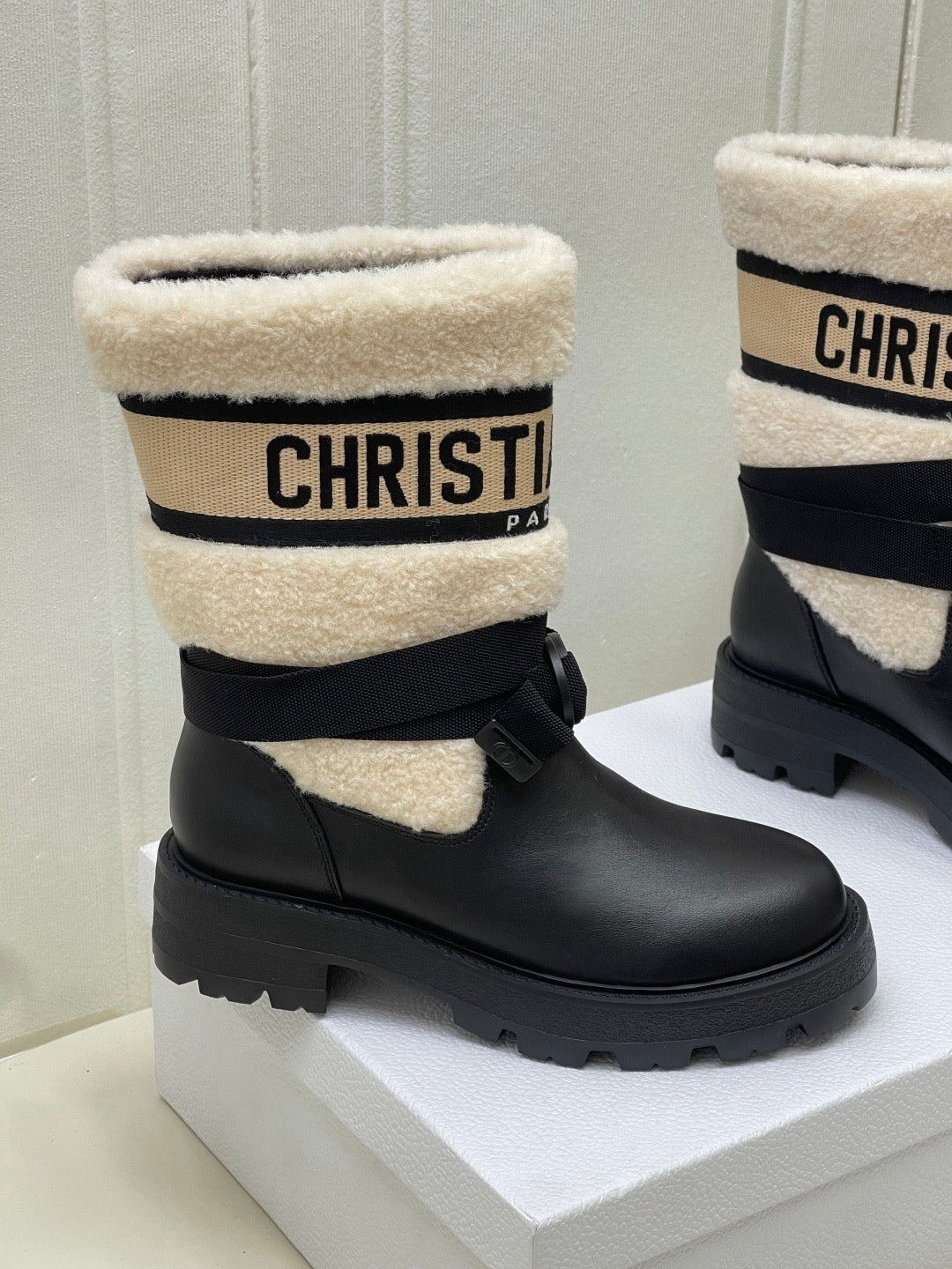 Classic retro preppy board shoes-1003