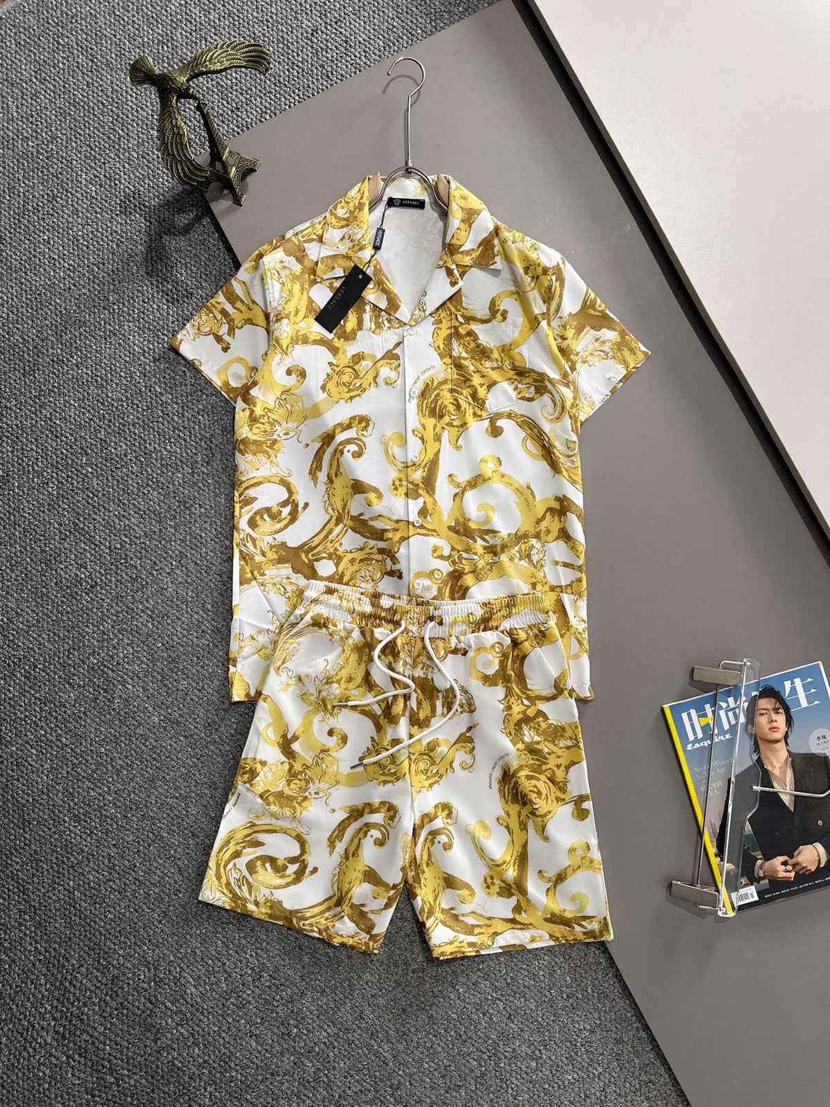 Summer Outfit Set | T-Shirt & Shorts 2-Piece Set-11101