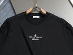 Alphabet Graffiti Splash Ink T shirt-2001