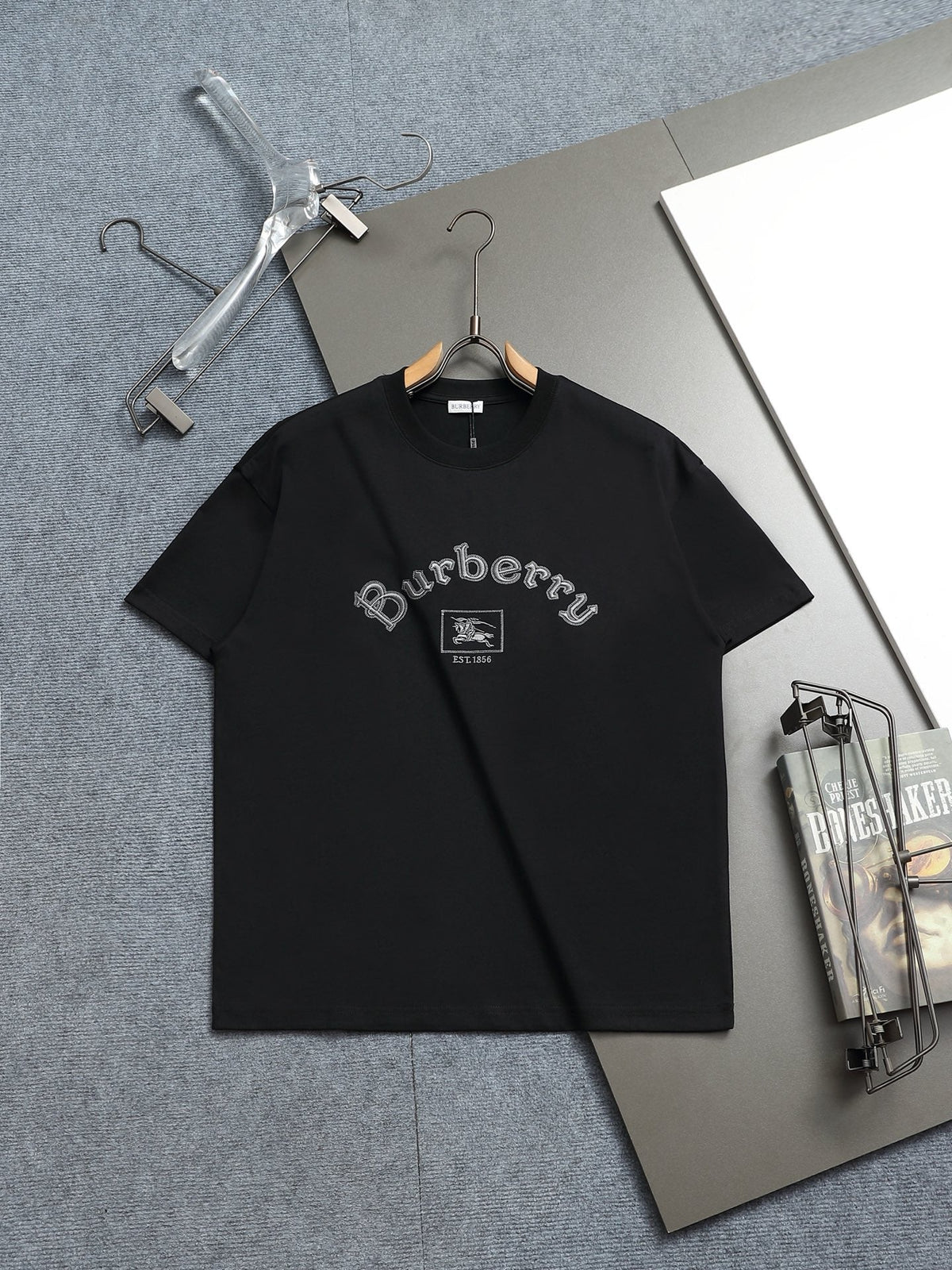 Alphabet Graffiti Splash Ink T shirt-2005
