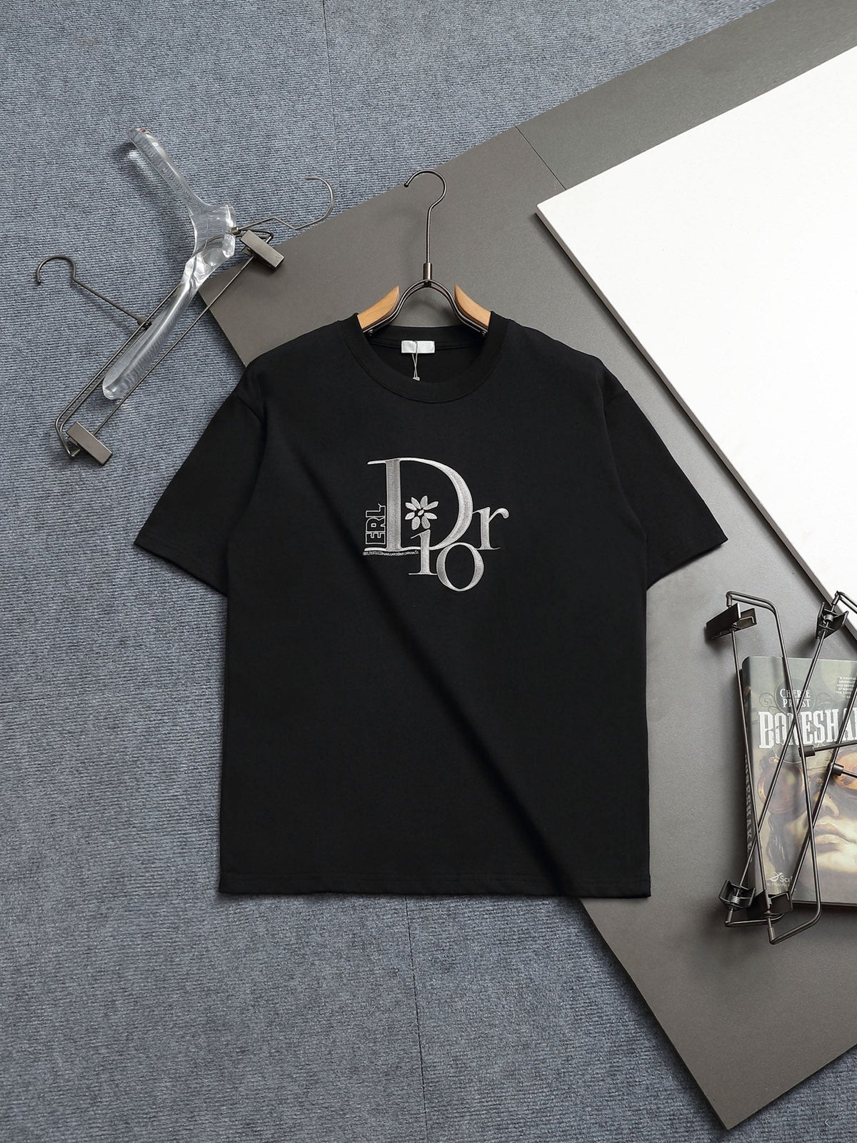 Alphabet Graffiti Splash Ink T shirt-2029