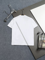 Alphabet Graffiti Splash Ink T shirt-2033