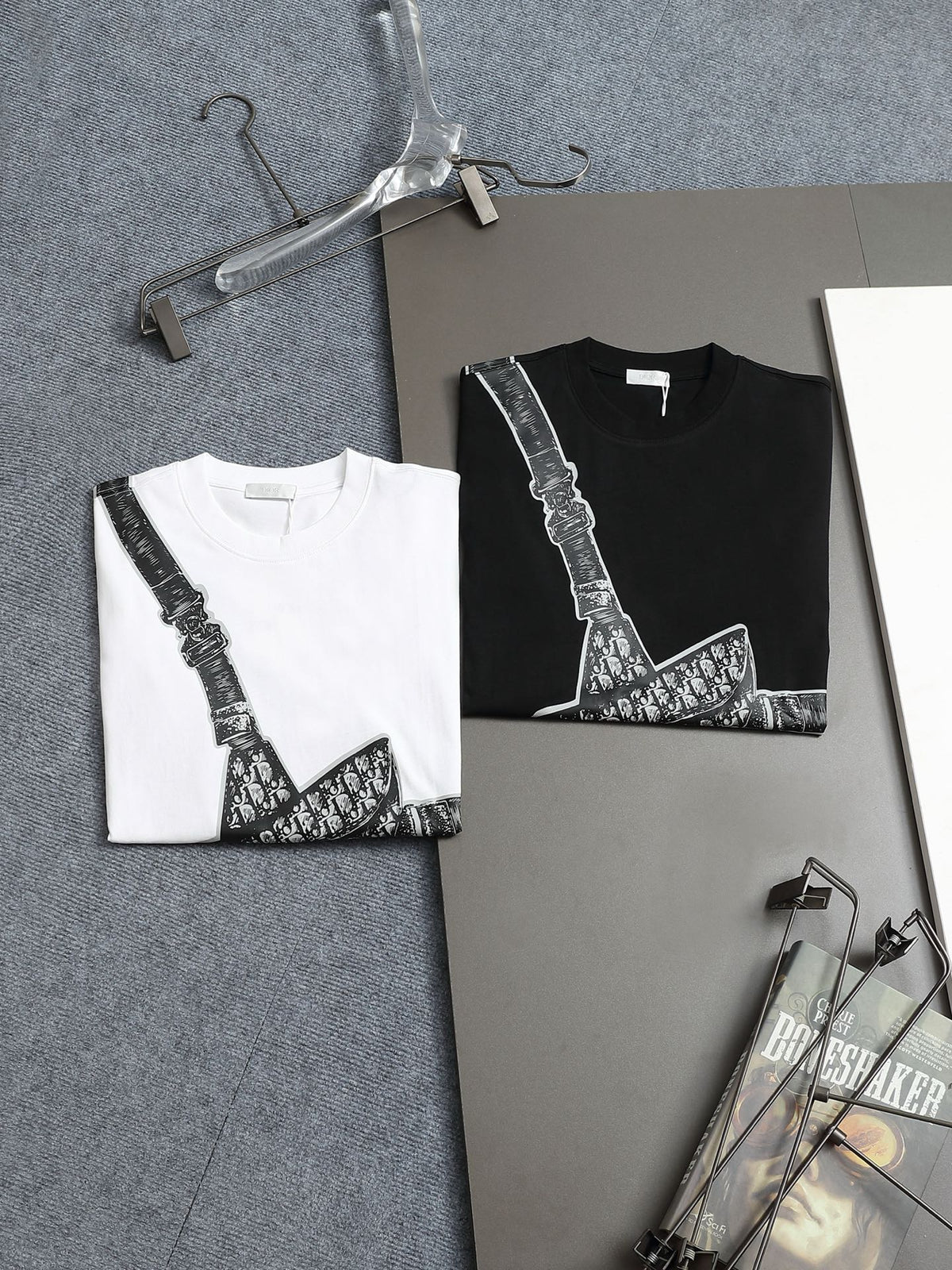 Alphabet Graffiti Splash Ink T shirt-2034