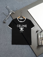 Alphabet Graffiti Splash Ink T shirt-2035