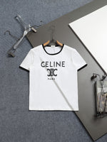 Alphabet Graffiti Splash Ink T shirt-2035