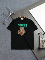 Alphabet Graffiti Splash Ink T shirt-2036