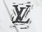 Alphabet Graffiti Splash Ink T shirt-2041
