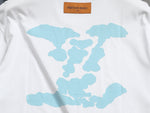 Alphabet Graffiti Splash Ink T shirt-2049